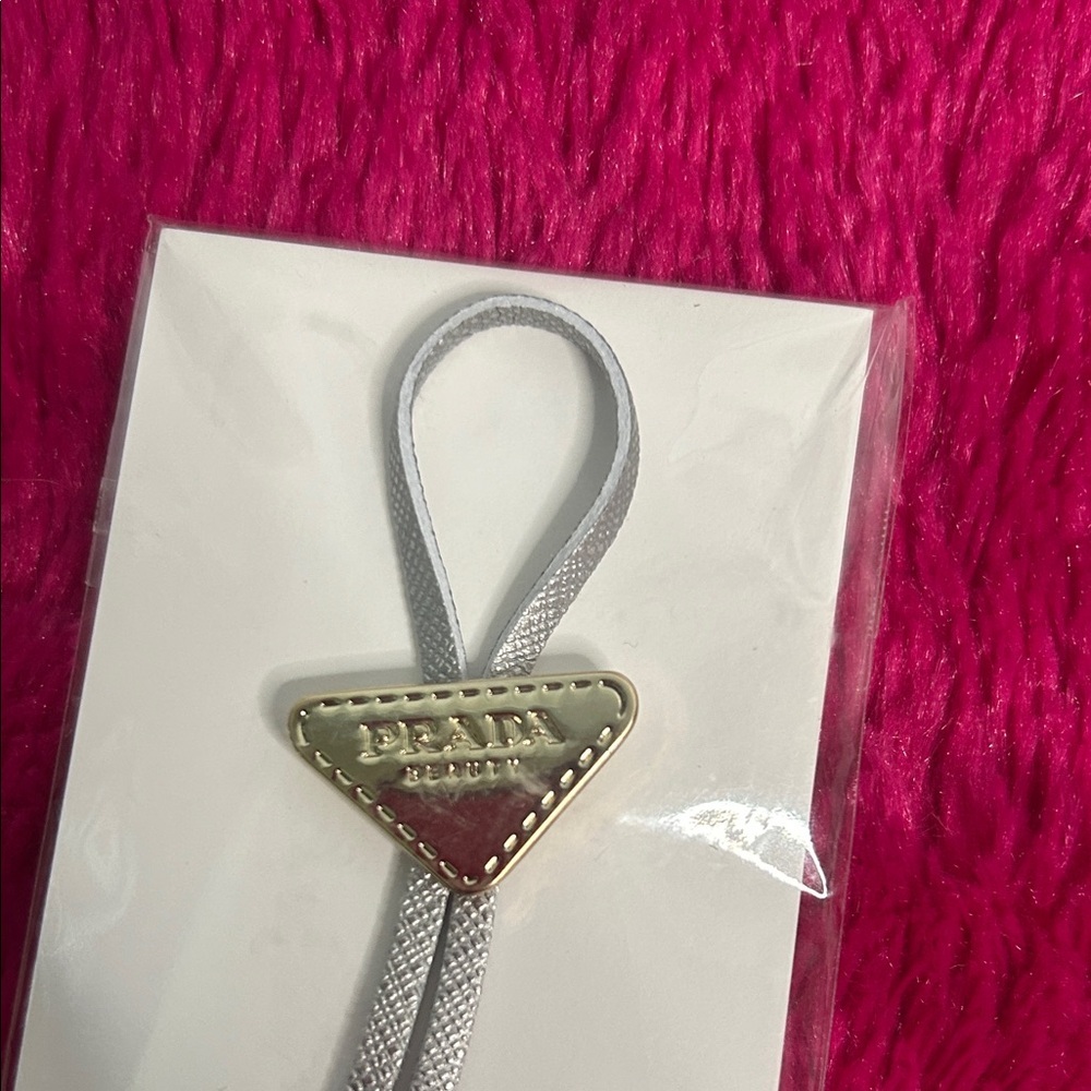 Prada Silver and Gold purse charm - Picture 2 of 3